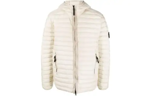 STONE ISLAND Zip Up Puffer Jacket