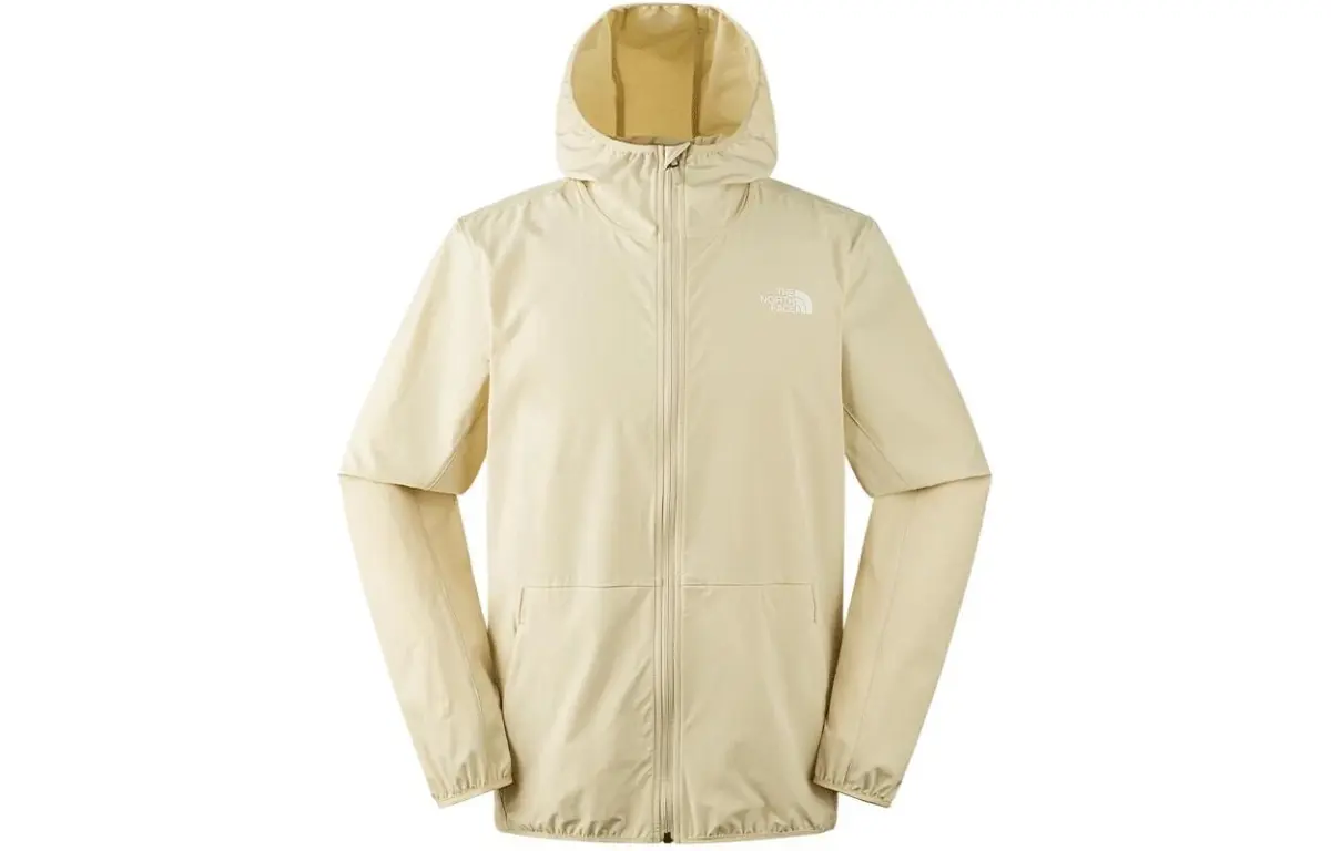 THE NORTH FACE Urban Exploration Breathable, Waterproof And Windproof Sun Protection Clothing Men's Beige Yellow