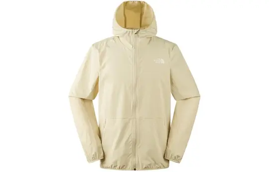 THE NORTH FACE Urban Exploration Breathable, Waterproof And Windproof Sun Protection Clothing Men's Beige Yellow
