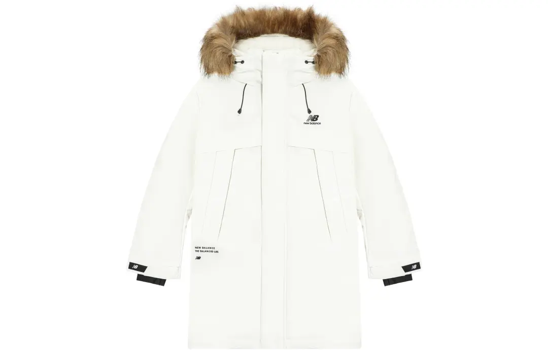 New Balance Down Jacket Winter Unisex White