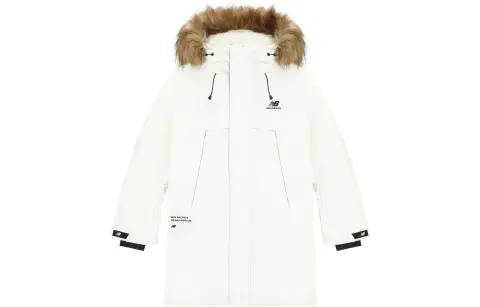 New Balance Down Jacket Winter Unisex White