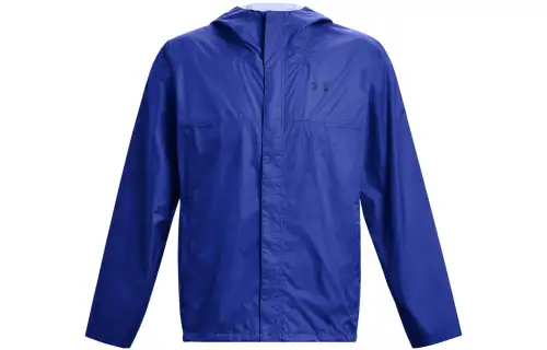 Under Armour Stormproof Jackets Men's Blue Hooded Moderate Other