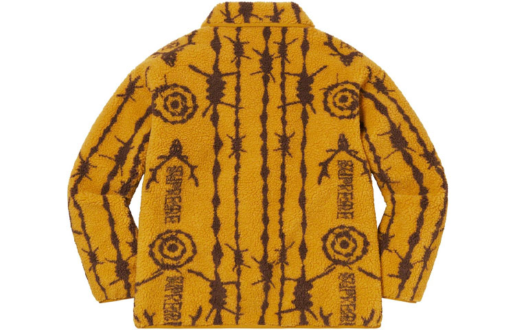 Куртка Supreme x south2 west8 fleece jacket SS21 (разноцветный) — фото 6