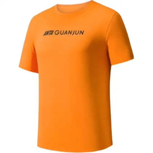 Anta Outdoor Collection T Shirt Men's Sunset Glow Orange