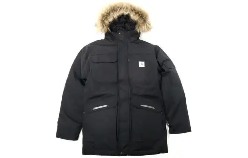 Carhartt 104476YUKON EXTREMES INSULATED PARKA Down Jacket Men's Black
