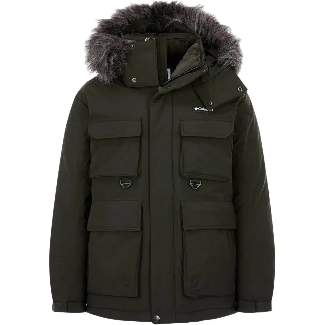 Columbia Down Jacket Unisex Army Green