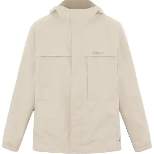 Timberland FW24 Outdoor Hiking Waterproof And Windproof Windbreaker Jacket Men's Light Brown