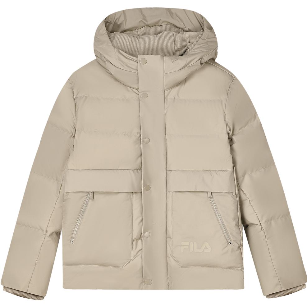 Мужской пуховик Fila (желтый)