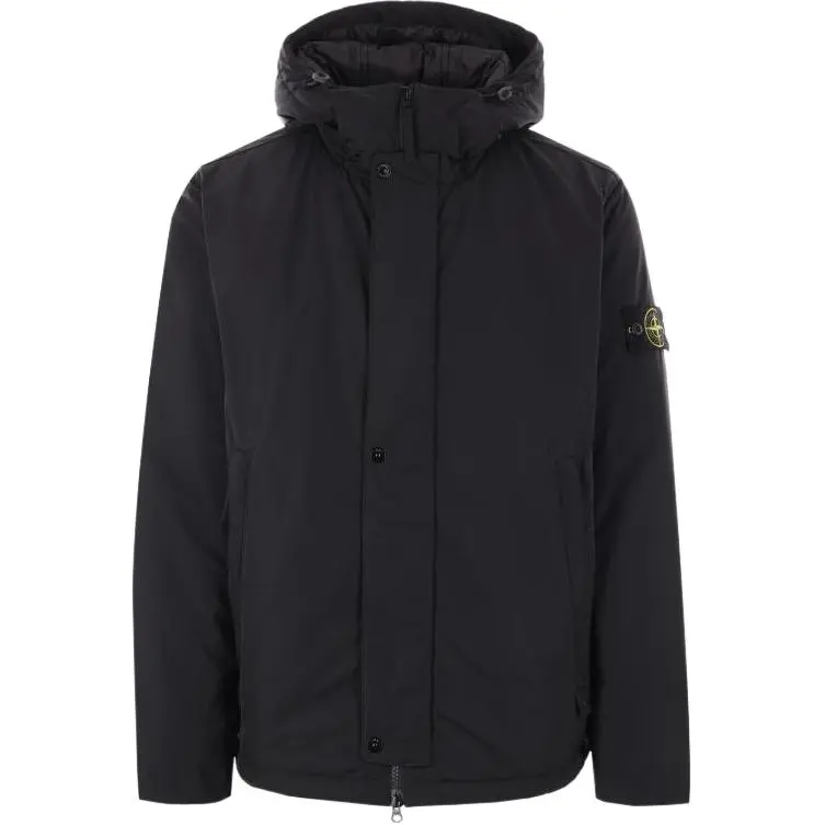 STONE ISLAND Funnel Neck Hooded Jacket
