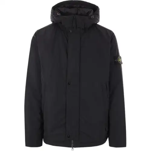 STONE ISLAND Funnel Neck Hooded Jacket