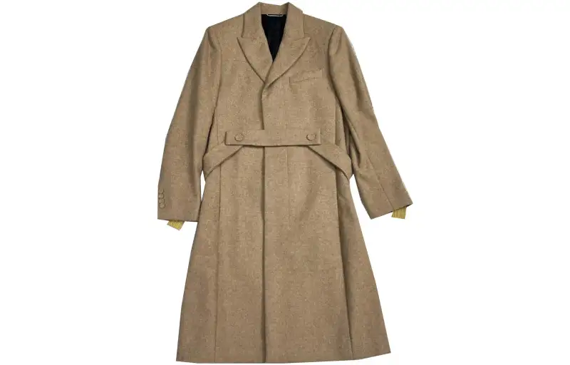 DIOR Coats Men's Suit Collar Moderate Straight Fit