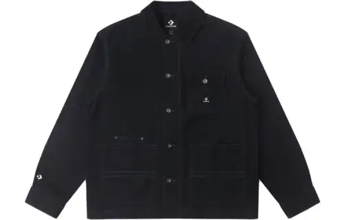 Converse Jackets & Coats Unisex Black