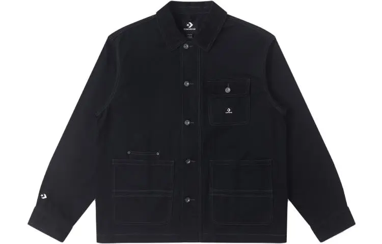Converse Jackets & Coats Unisex Black