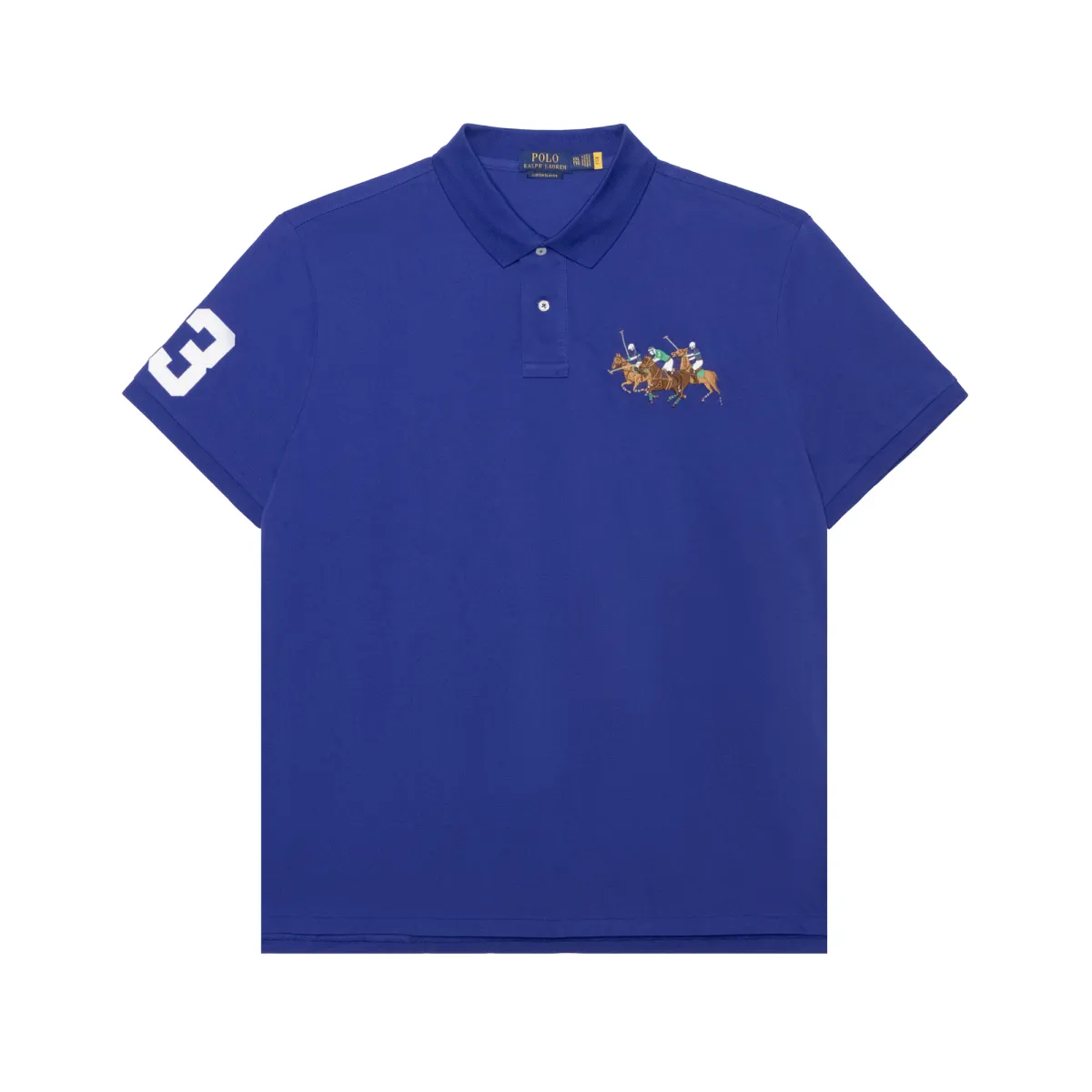 Polo Ralph Lauren SS22 Polo Shirt Custom Slim Fit Men's Blue