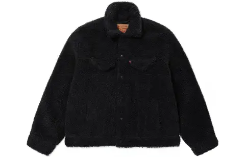 Levi's FW22 Velvet feel Coat Men's Black