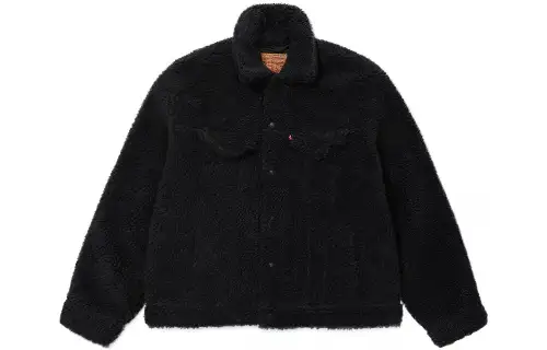 Levis FW22 Velvet feel Coat Men's Black