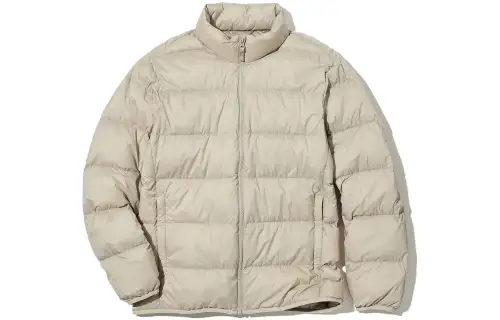 UNIQLO Down Jacket Men's Light Beige