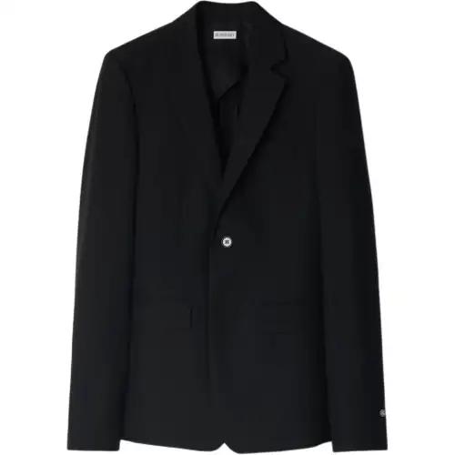 Burberry FW24 Business Suit Coat Men's Black