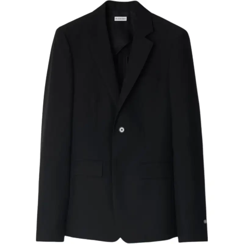 Burberry FW24 Business Suit Coat Men's Black