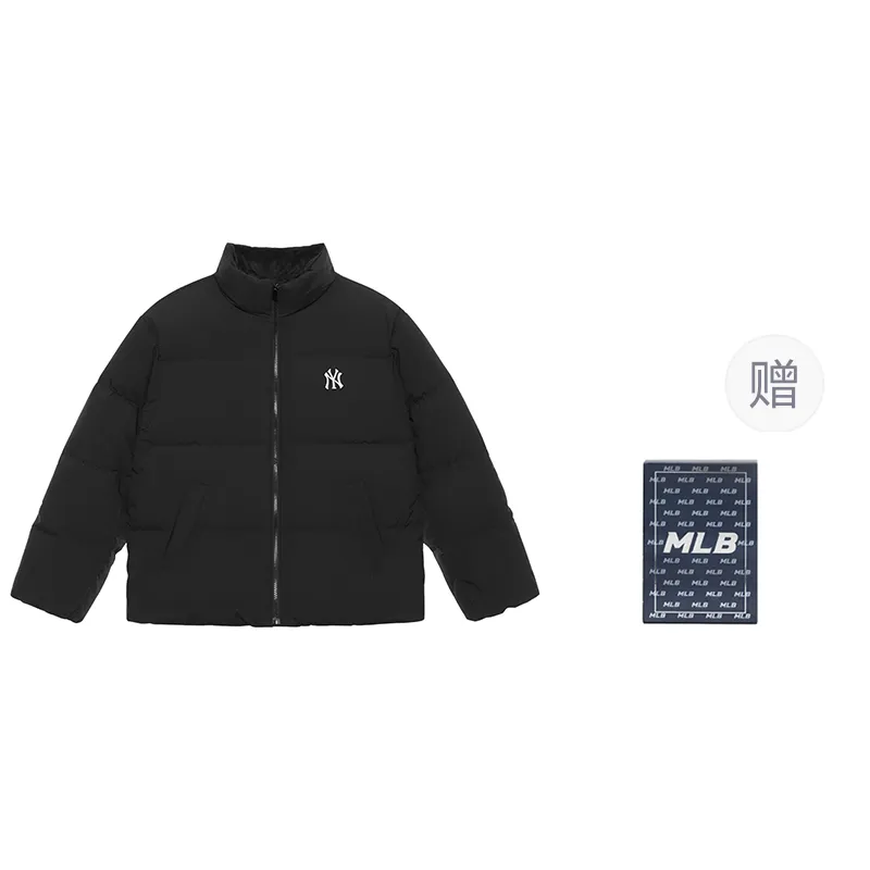 MLB New York Yankees Basic Collection FW24 Down Jacket Unisex Black