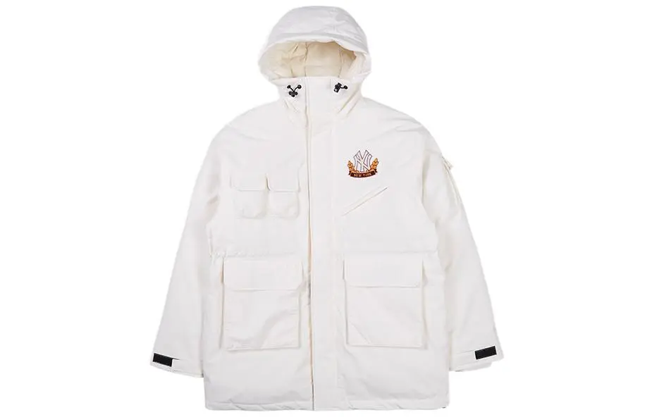 New Era Down Jackets Unisex Ivory White Hooded (Non-detachable) Moderate Other