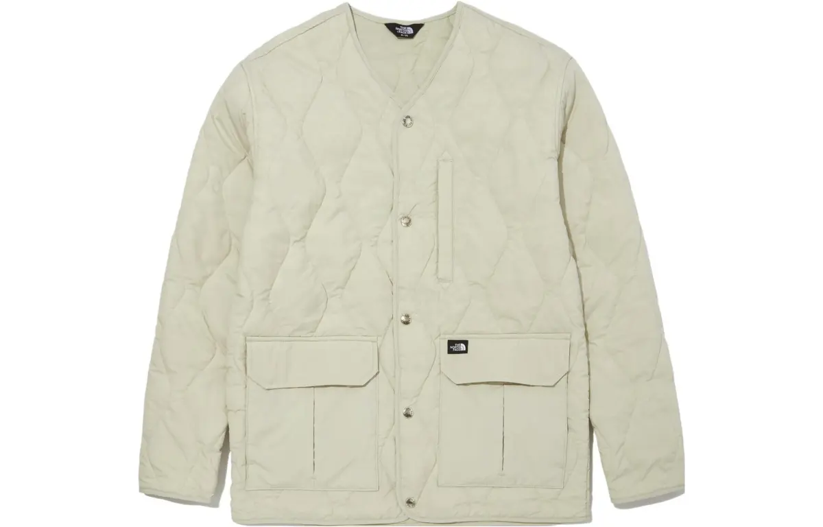 THE NORTH FACE Puffer Jacket Unisex Light Beige