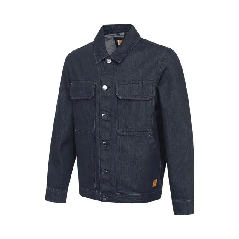 Timberland Denim Jacket Men's Navy Blue
