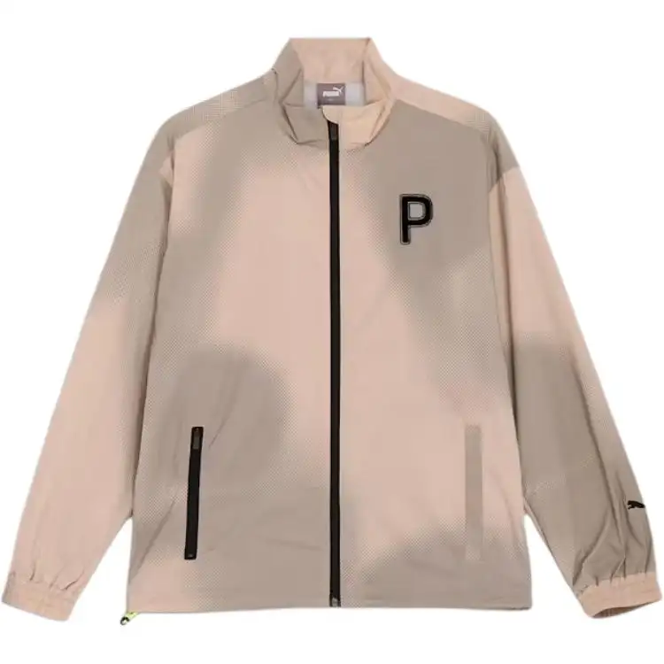 PUMA Golf Jackets & Coats Men's Khaki