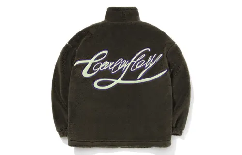 Li Ning CF Velvet feel Coat Unisex Dark Olive Green
