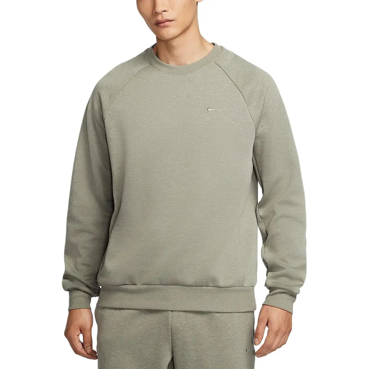 Nike PrimaryDri Fit Sweatshirt Men's Light Army Green/Color Adjustment