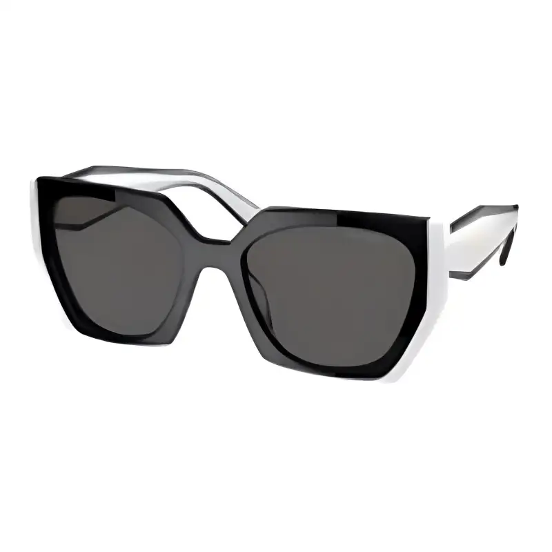 PRADA Square Sunglasses Unisex White