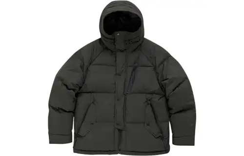 New Balance Down Jackets Unisex Khaki Hooded Moderate Other