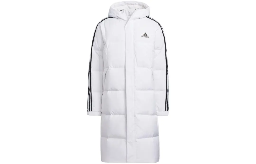 Adidas 3 Stripes Down Jacket Winter Unisex White