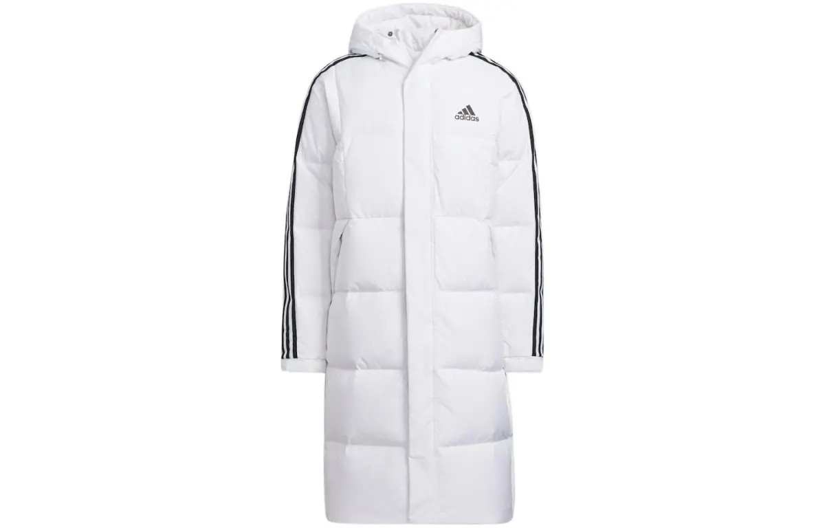 Adidas 3 Stripes Down Jacket Winter Unisex White