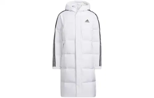 Adidas 3 Stripes Down Jacket Winter Unisex White