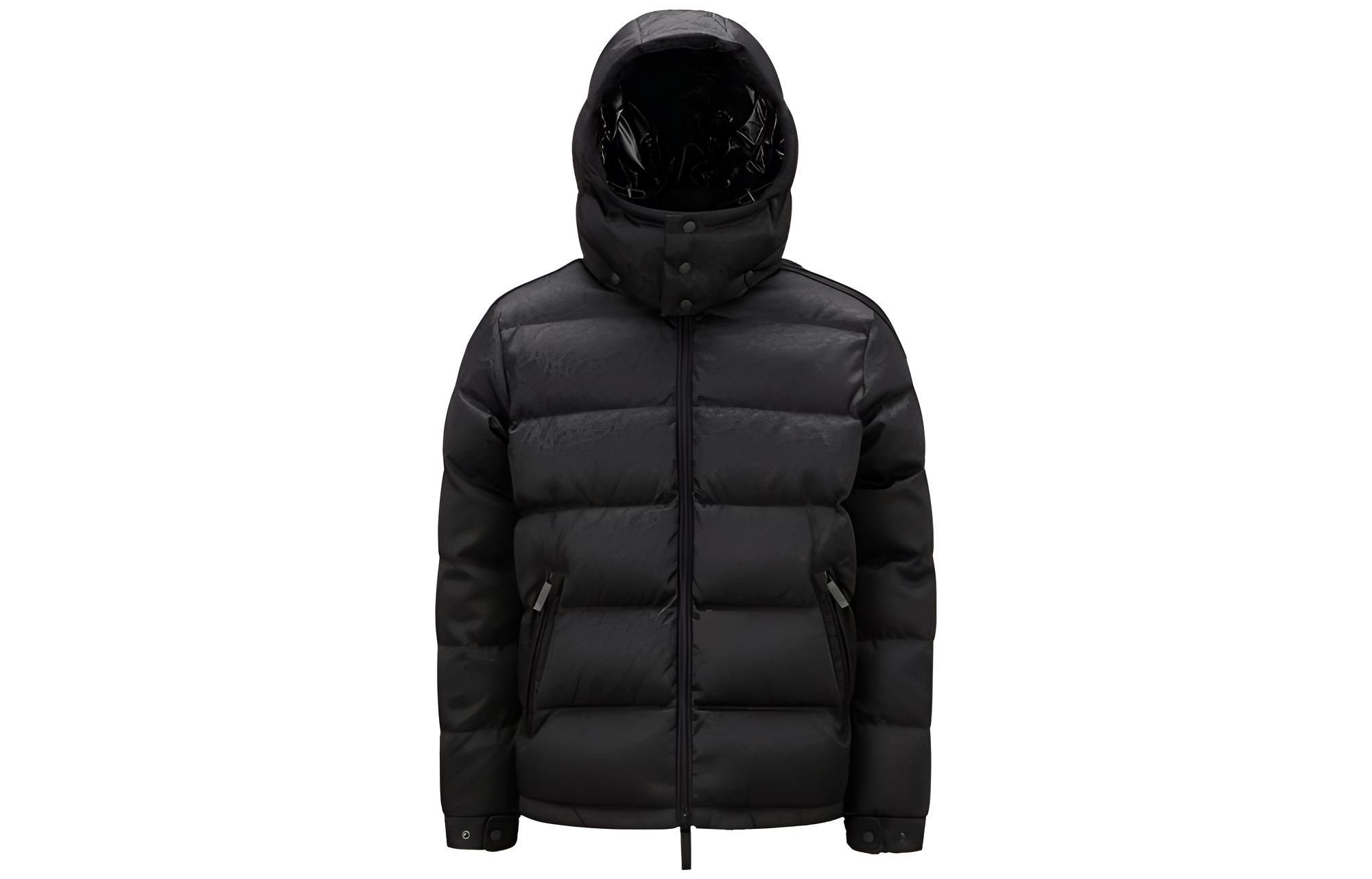 Пуховик MONCLER GENIUS × adidas originals (черный)