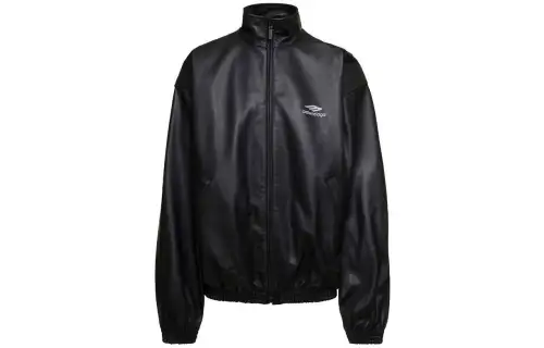 Balenciaga Jackets & Coats Loose Fit Men's Black