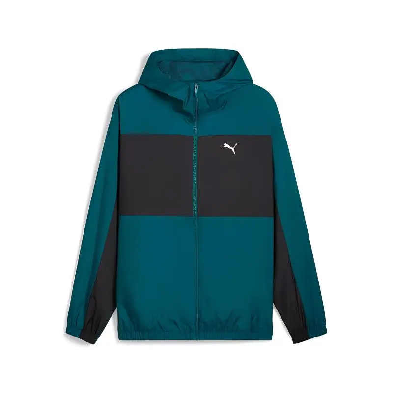 PUMA Jackets Men's Blue Hooded Moderate Other