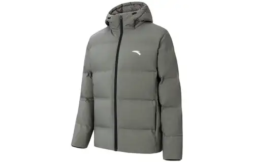 Anta Variety Training Collection Down Jacket Men's Smoke Gray