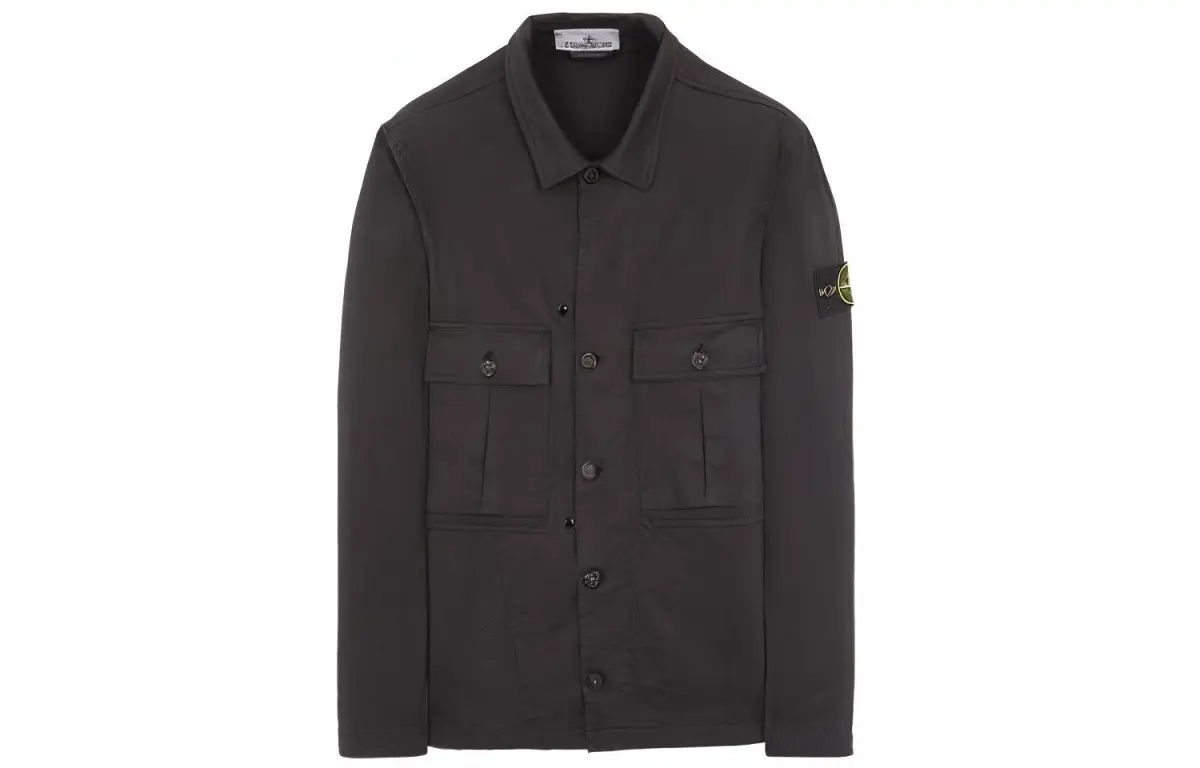 STONE ISLAND Jackets & Coats Men's Black