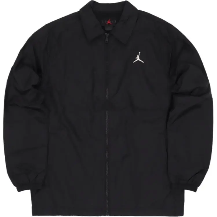 Jordan Flight MVP Jackets Men's Black Lapel Moderate Other