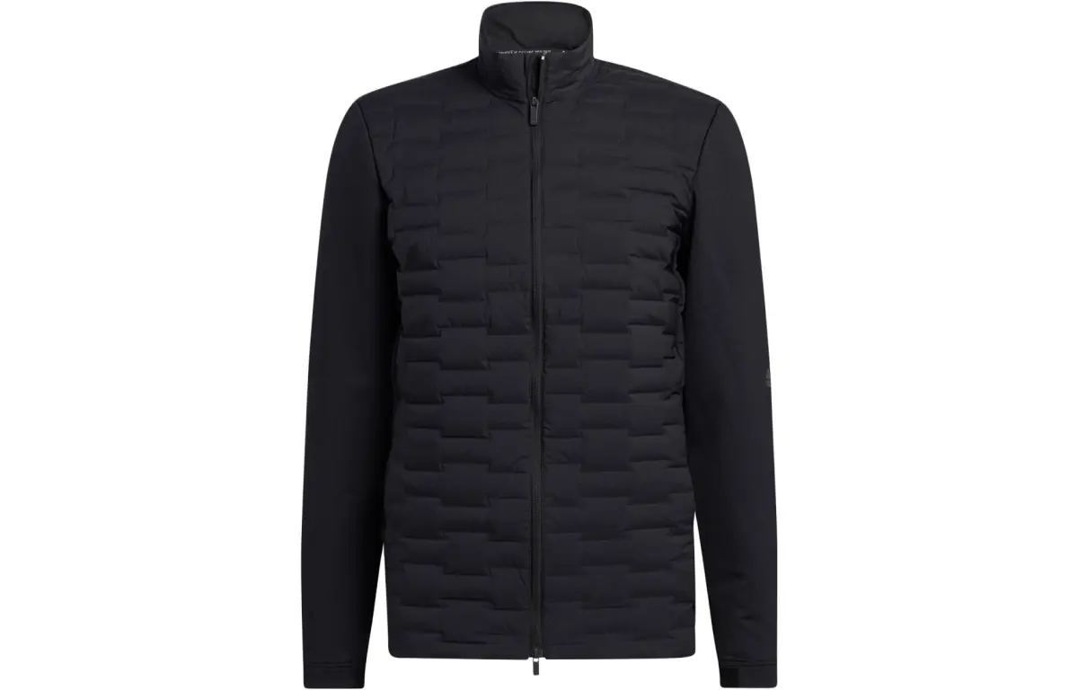 Adidas Down Jackets Men's Black Stand Collar Moderate Down Jacket
