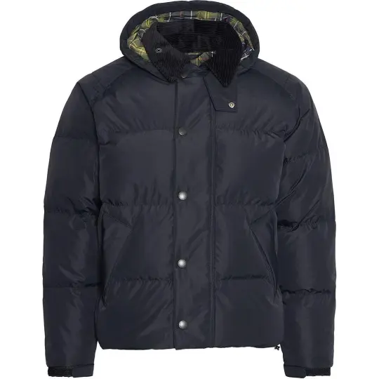 BARBOUR FW24 Down Jacket Unisex Black