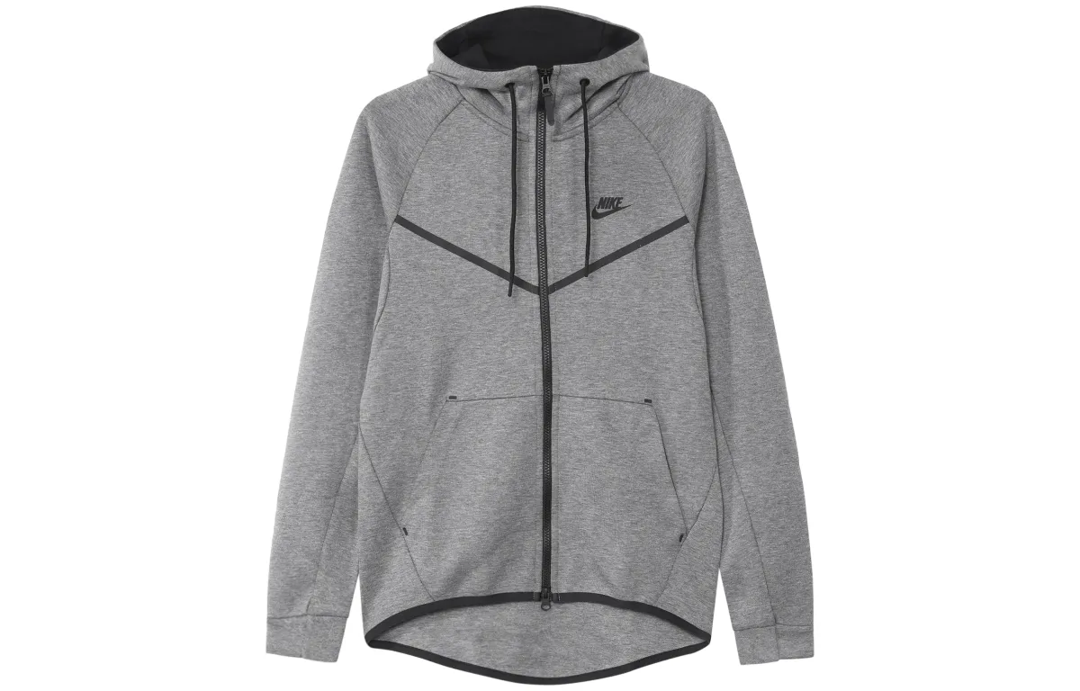 Nike Jackets Men's Gray Hooded Moderate Other