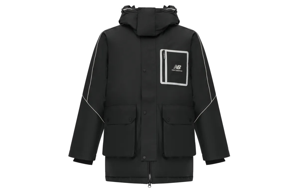 New Balance Down Jacket Winter Men's Black
