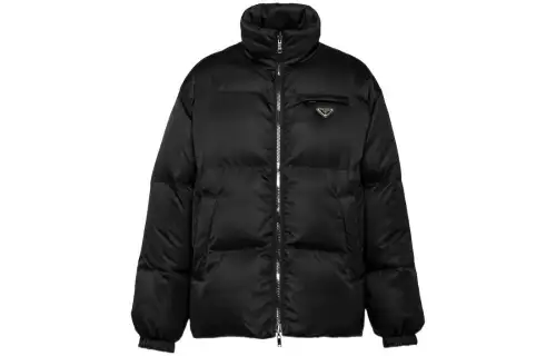 PRADA Re Nylon FW22 Down Jacket Men's Black