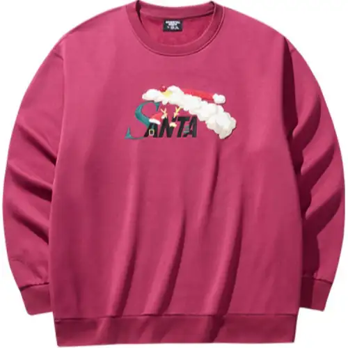 Anta Basketball Collection Sweatshirt Unisex Dragon Fruit Red
