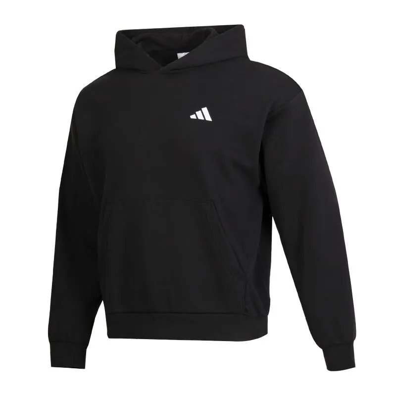 Adidas Sweatshirts Men's Black Hooded Moderate Other