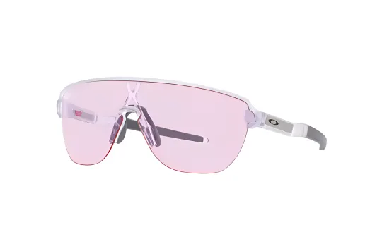 Oakley Irregular Shape Sunglasses Unisex Silver