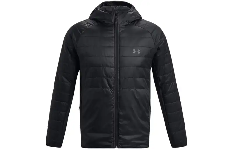 Under Armour Jackets Men's Black Hooded Moderate Other